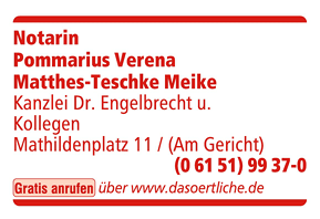 Anzeige Notarin Pommarius Verena Matthes-Teschke Meike Anzeige Notarin Pommarius Verena Matthes-Teschke Meike