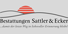 Kundenlogo von Beerdigungen Ecker & Sattler