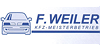 Kundenlogo von Autohaus F. Weiler GmbH
