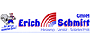 Kundenlogo von Erich Schmitt GmbH