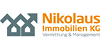 Kundenlogo von Nikolaus Immobilien KG