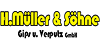Kundenlogo von Müller & Söhne Gips u. Verputz GmbH