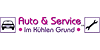 Kundenlogo von Auto & Service Im Kühlen Grund UG