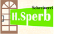 Kundenlogo von Schreinerei Sperb