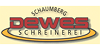 Kundenlogo von Schreinerei Dewes