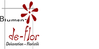 Kundenlogo von de-flor Dekoration - Floristik