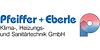 Kundenlogo von Pfeiffer + Eberle Klima-, Heizungs- und Sanitärtechnik GmbH Sanitär-, Heizungs- und Klimatechnik
