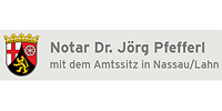 Kundenlogo von Notar Pfefferl, Jörg Dr.