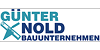 Kundenlogo von Nold Günter Bauunternehmen