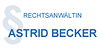 Kundenlogo von Becker Astrid Rechtsanwältin