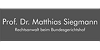 Kundenlogo von Siegmann Matthias Prof. Dr.