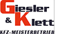 Kundenlogo von Auto Kfz Meisterbetrieb Giesler & Klett