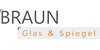 Kundenlogo von BRAUN Glasduschen, Spiegel, Reparaturen, Küchenrückwände, Glaserei
