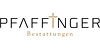 Kundenlogo von Bestattungen Pfaffinger