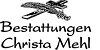 Kundenlogo von Bestattung Mehl Christa