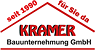 Kundenlogo von KRAMER Bauunternehmung GmbH