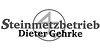 Kundenlogo von Steinmetzbetrieb Gehrke Dieter