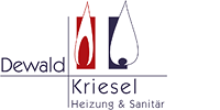 Kundenlogo Dewald + Kriesel, Heizung-Sanitär-Bautrocknung