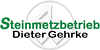 Kundenlogo von Steinmetzbetrieb Gehrke Dieter