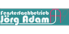 Kundenlogo von Fensterfachbetrieb Jörg Adam