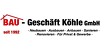 Kundenlogo von BAU-Geschäft Köhle GmbH