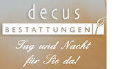 Kundenlogo decus Bestattungen