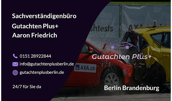 Gutachten Plus + Kfz Gutachter Unfallgutachter Kfz-Sachverständiger in Altlandsberg - Logo