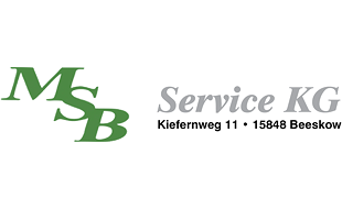 MSB Service KG in Beeskow - Logo