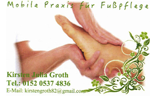 Groth Kirsten Mobile Praxis für Fußpflege in Eberswalde - Logo