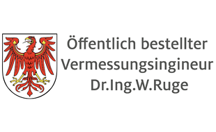 Dr. Ing. Wolfgang Ruge öffentl. best. Vermessungsingenieur in Schwarzheide - Logo