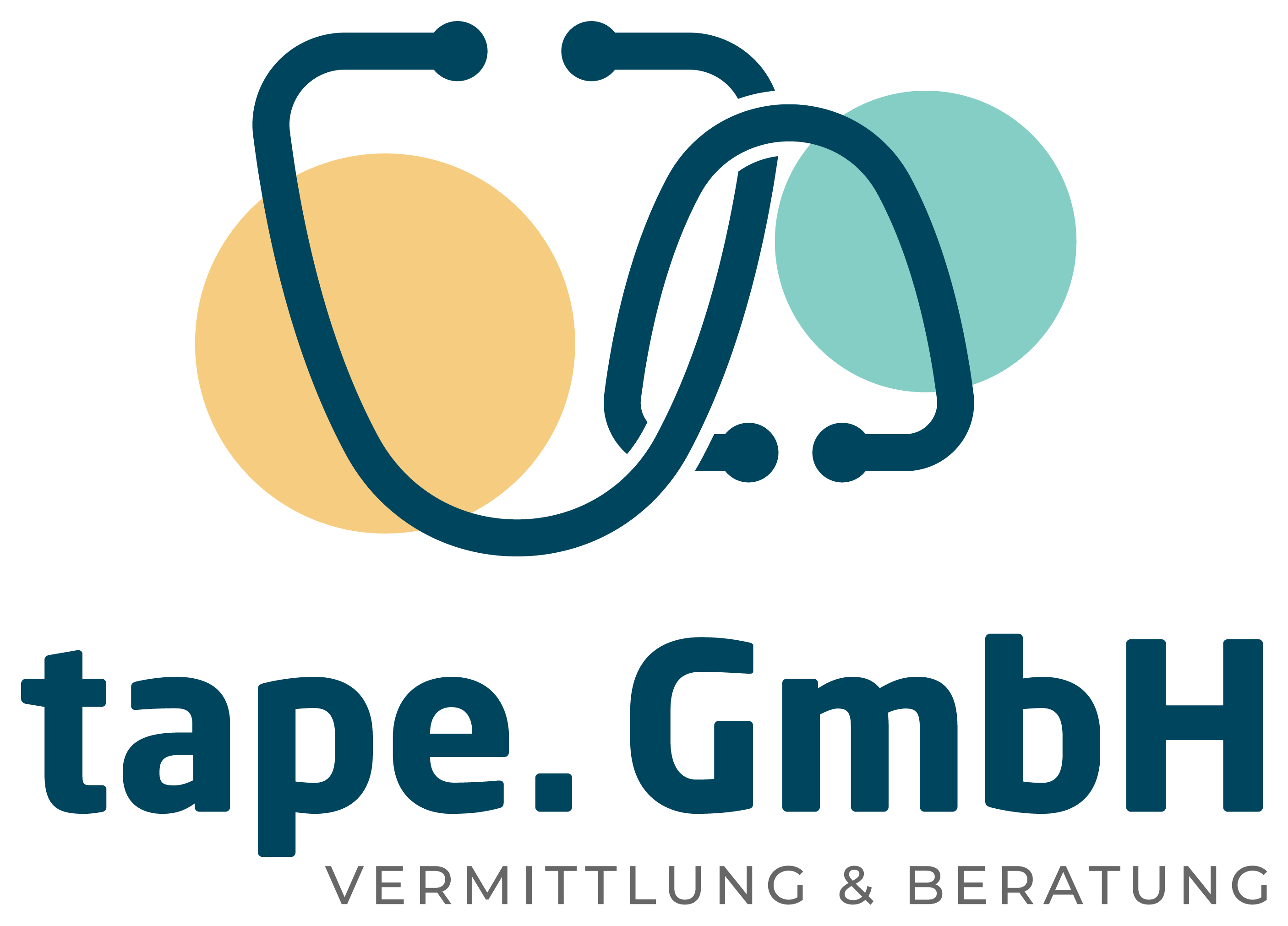Logo tape. GmbH Vermittlung und Beratung Heidelberg