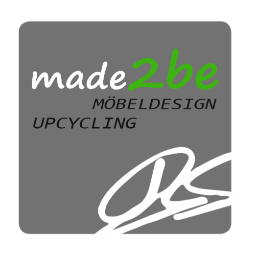 Logo made2be - Upcycling Möbeldesign Buchen (Odenwald)