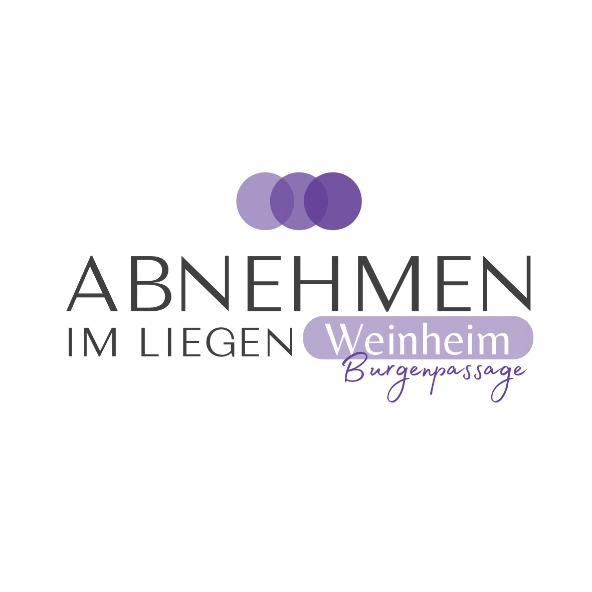 Logo Abnehmen im Liegen Weinheim Weinheim