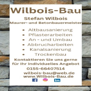 Kundenlogo Wilbois - Bau