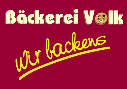 Logo Volk Bäckerei, Filiale im Klinker Bischofsheim