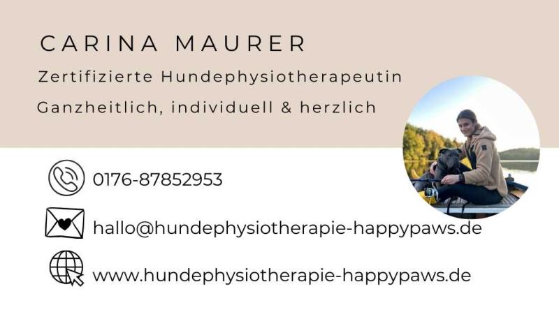 Kundenbild groß 1 Happypaws Mobile Hundephysiotherapie