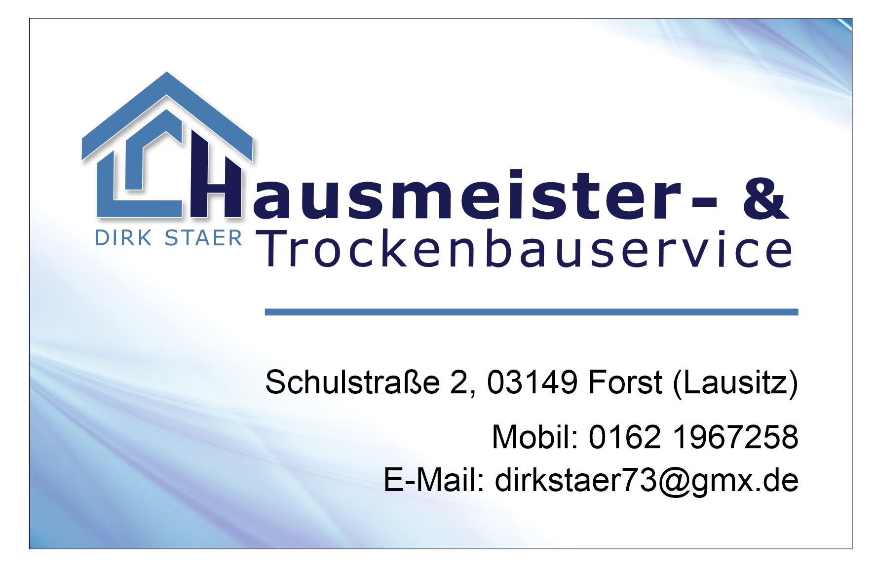Kundenbild groß 1 Staer Dirk Hausmeister- und Trockenbauservice