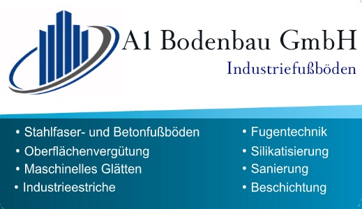 Kundenlogo von A1 Bodenbau GmbH